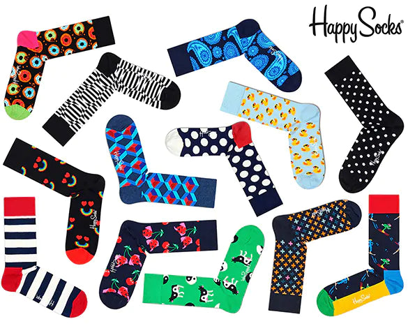 Vrolijk je voeten op: de leukste happy socks in maat 42!