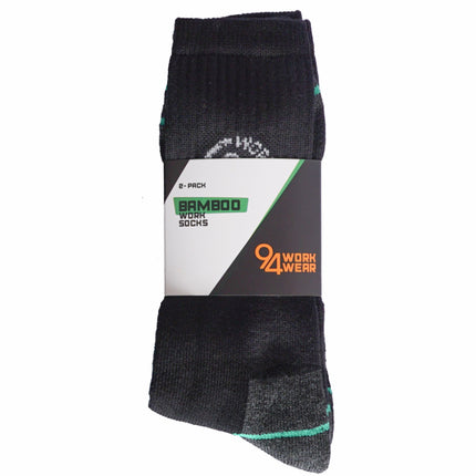 94Workwear Bamboe Werksokken 2-paar