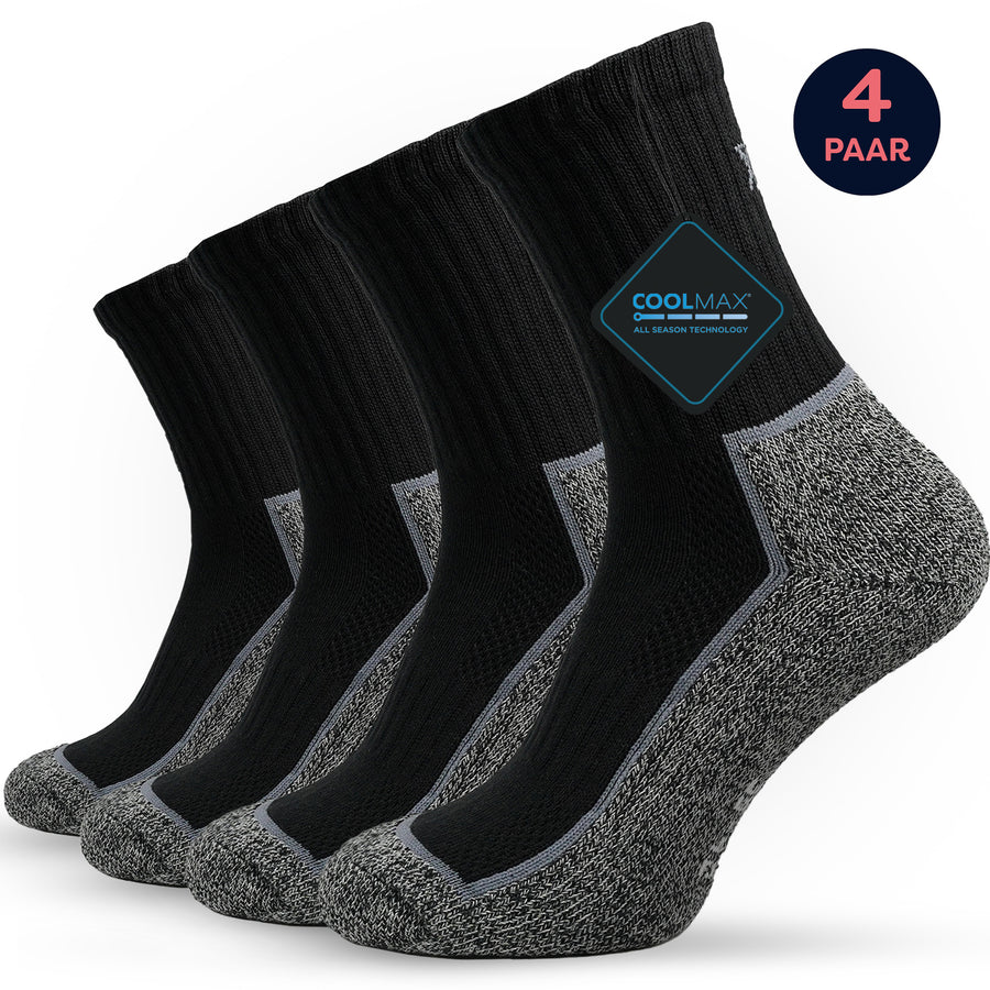 94Activewear Coolmax Wandelsokken Dames & Heren 4 paar