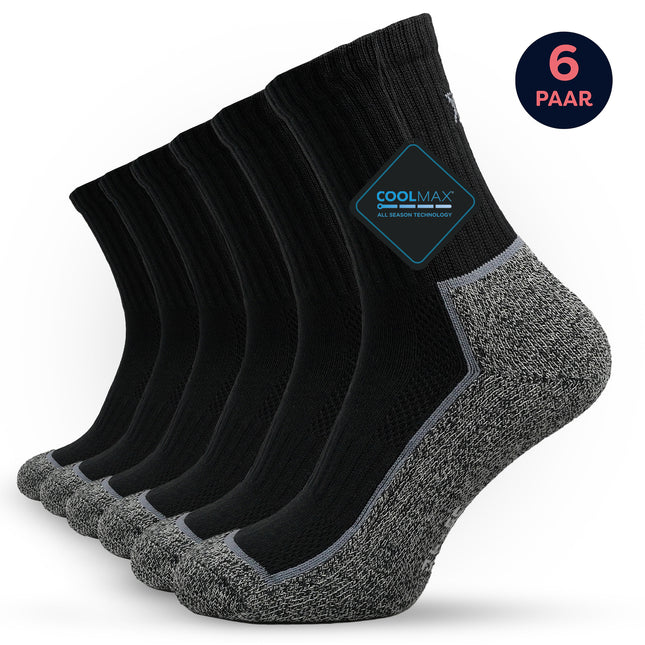 94Activewear Coolmax Sokken Hoog 6-paar