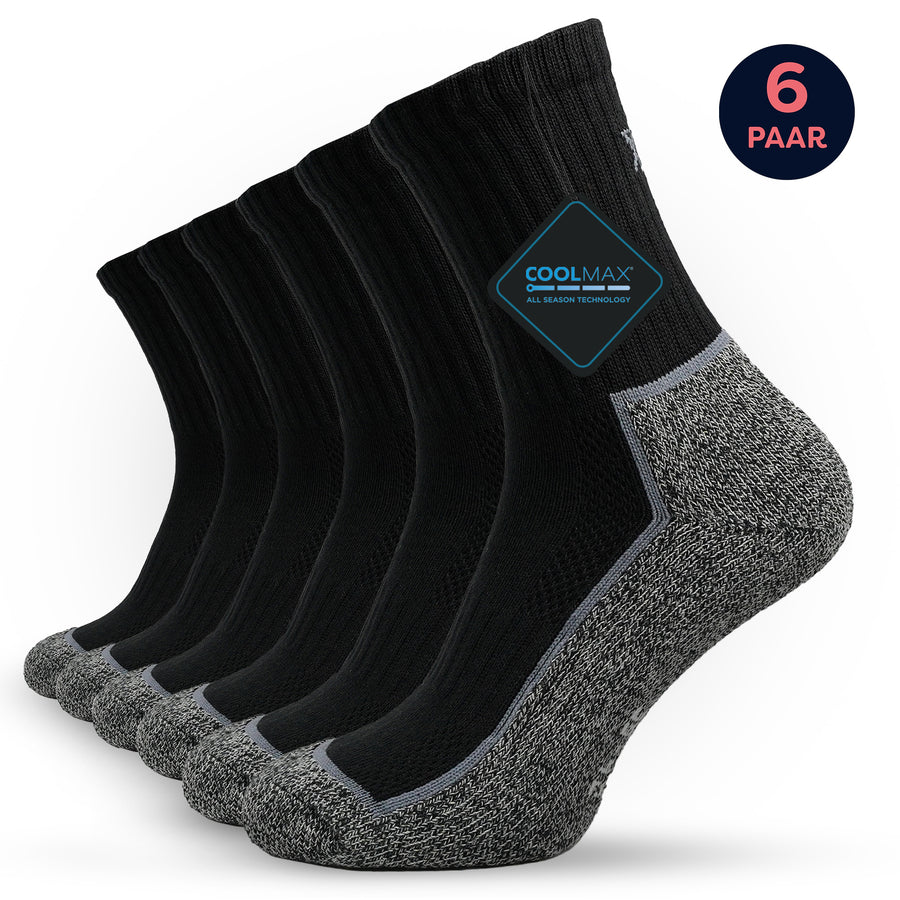94Activewear Coolmax Wandelsokken Dames & Heren 6 paar