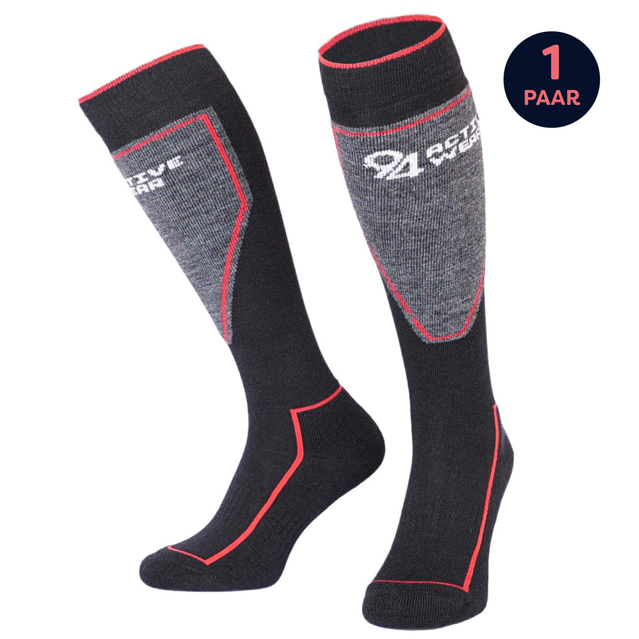 94Activewear Skisocken aus Merinowolle, 1 Paar