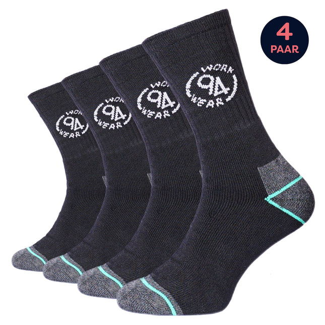 94Workwear Bamboe Werksokken 4-paar