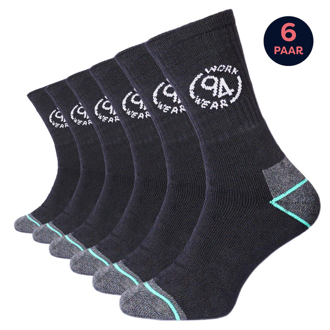 94Workwear Bamboe Werksokken 6-paar