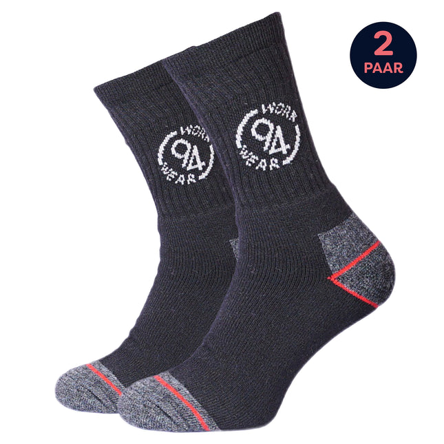 94Workwear Wol Werksokken 2-paar