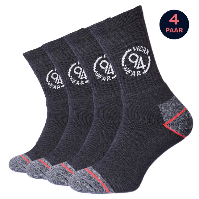 94Workwear Wol Werksokken 4-paar