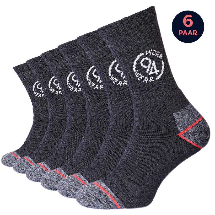 94Workwear Wollen Werksokken Heren & Dames 6 paar