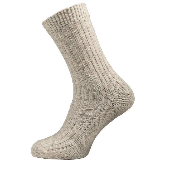 Sokky Wollen Sokken Dames Beige 6-paar